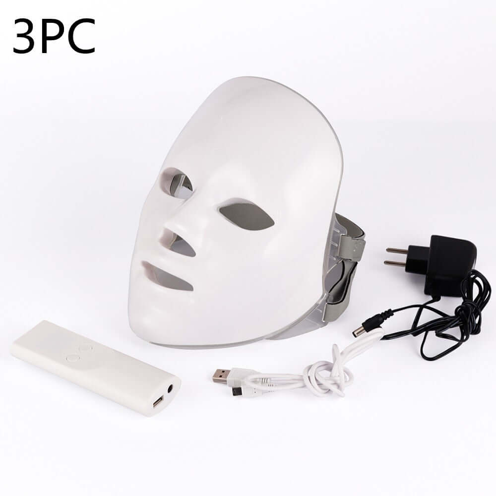DROPPZZA Beauty Instrument Beauty Skin Mask Instrument Seven-Color Photon Rejuvenation