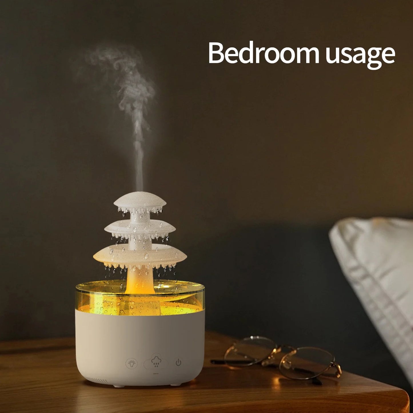 Oil Diffusers for Homecolorful and Rain Aromatherapy Machine Home, Bedroom, Office, Automatic Incense Spraying, Silent Incense Expansion, Indoor Humidifier, Home