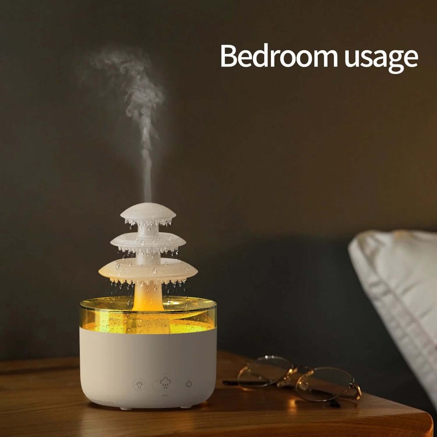 DROPPZZA Oil Diffusers for Homecolorful and Rain Aromatherapy Machine Home, Bedroom, Office, Automatic Incense Spraying, Silent Incense Expansion, Indoor Humidifier, Home
