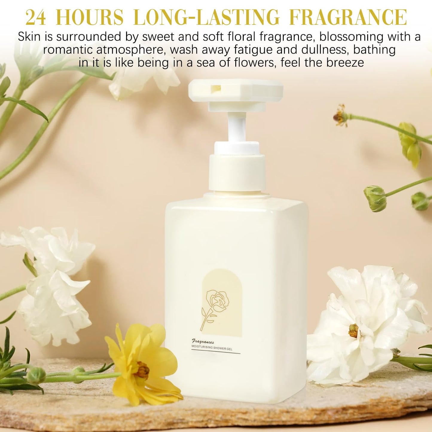 Sanyequeen Perfumed Moisturizing Body Wash, Korean Fragrant Moisturizing Body Wash, Fragrant Shower Gel (300ML)