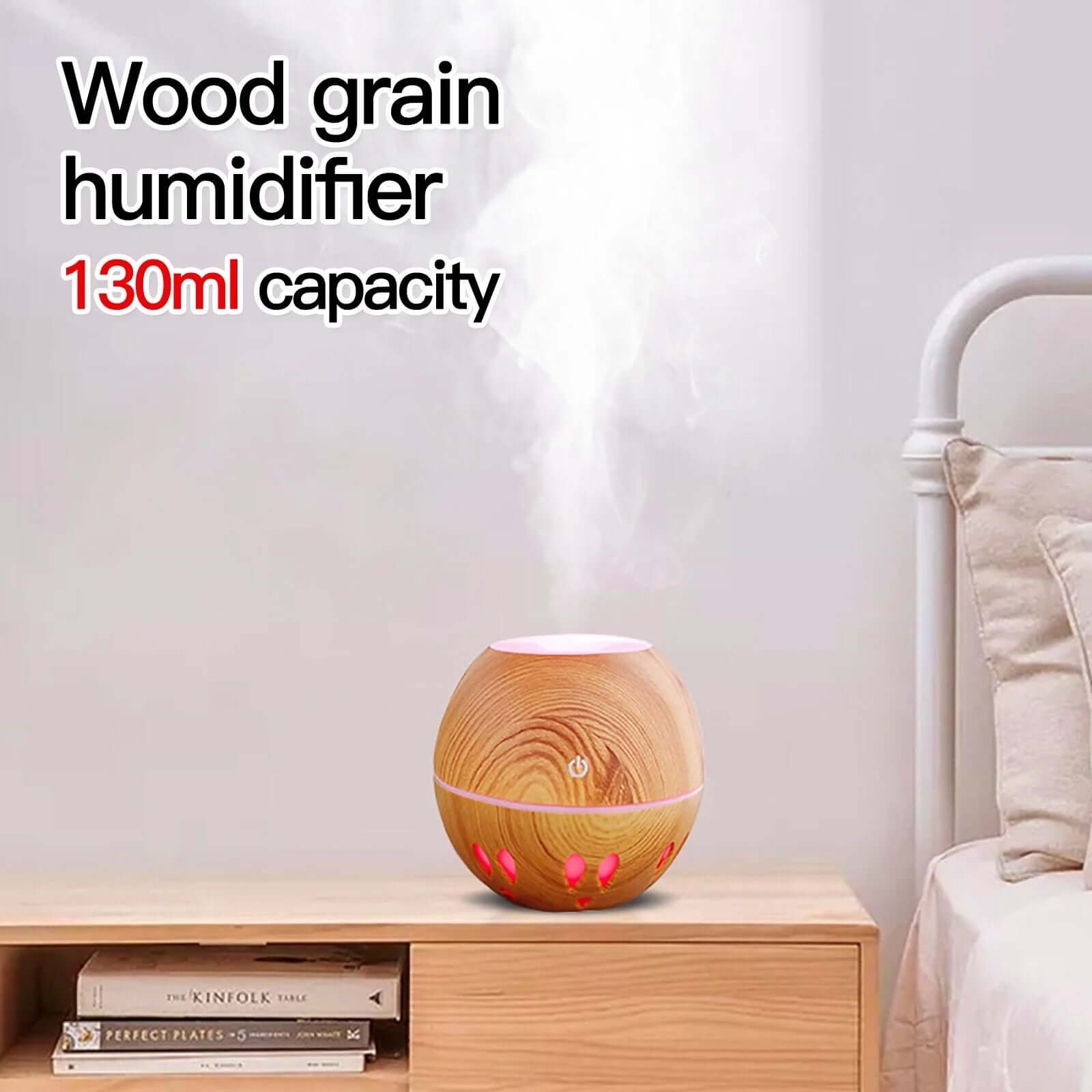 DROPPZZA Cool Mist Humidifier Type of Large Mist Aroma Diffuser LED Color Light Conversion Aroma Humidifier for Bedroom Room Office Car Living Room and Dining Room Living Room