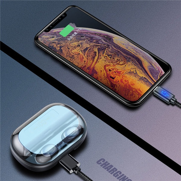 Bluetooth earphone Packing list: Bluetooth headset 2pcs charging storage bBluetooth earphone