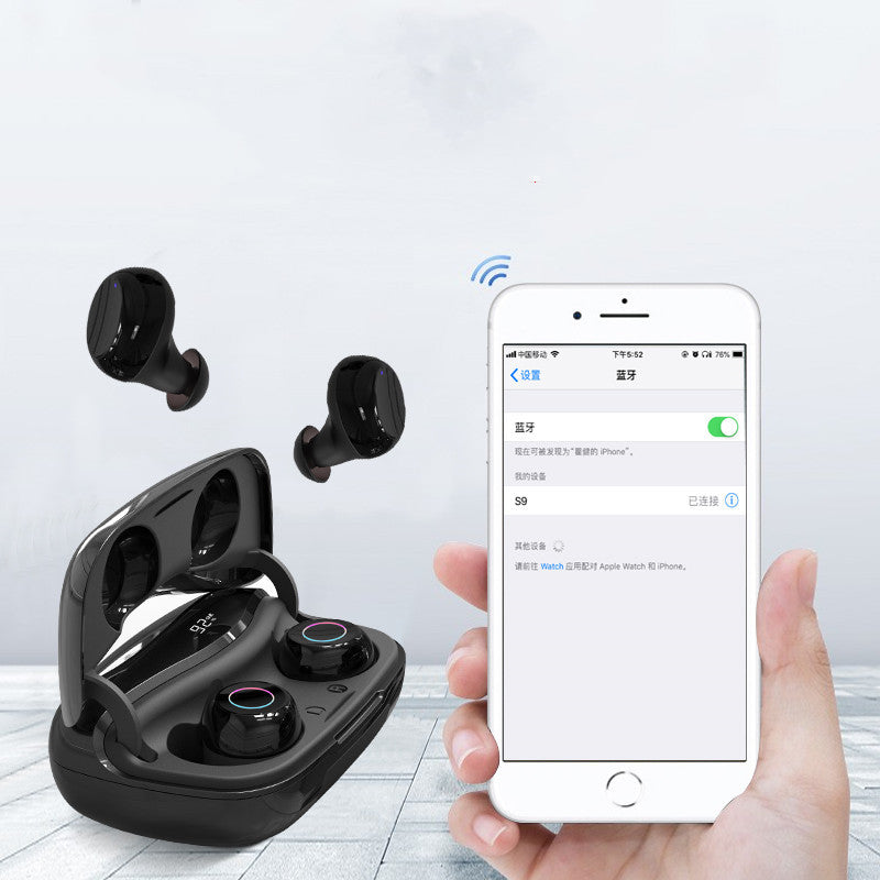 Bluetooth earphone Waterproof performance: IPX5 Bluetooth version: 5.0