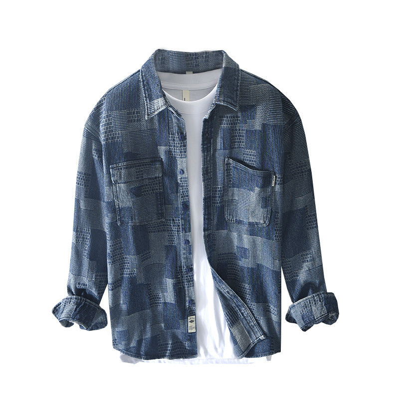 Fashion Loose Casual Men's Shirt Coat