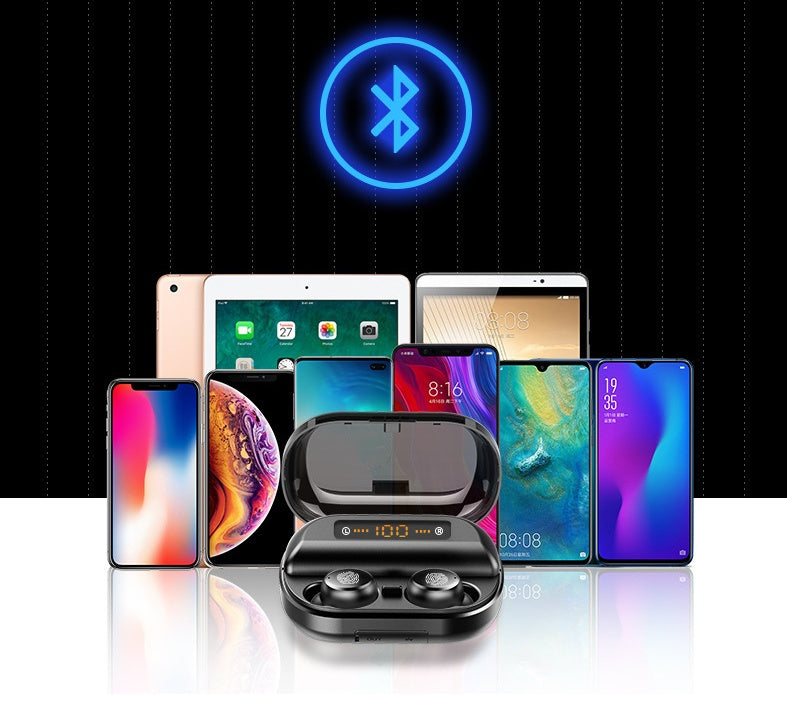 Bluetooth earphone Packing list: Bluetooth headset 2pcs charging storage bBluetooth earphone