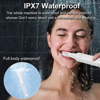 Tartar Remover Electric Powerful Ultrasonic Plaque Stain Remover for Teeth 2 In1 Ultrasonic Tooth Cleaning and Oral Irrigator