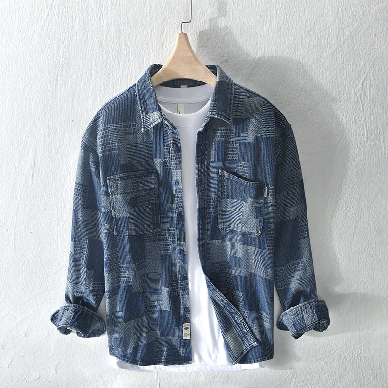 Fashion Loose Casual Men's Shirt Coat