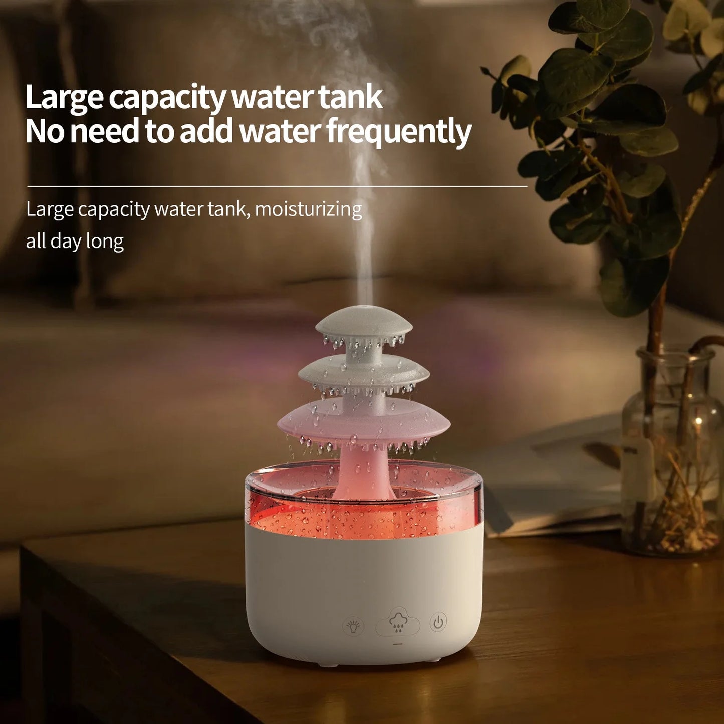 Oil Diffusers for Homecolorful and Rain Aromatherapy Machine Home, Bedroom, Office, Automatic Incense Spraying, Silent Incense Expansion, Indoor Humidifier, Home