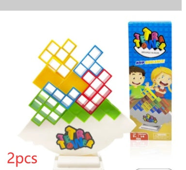 Balance Stacking Board Games Kids Adults Tower Block Toys For Family Parties Travel Game