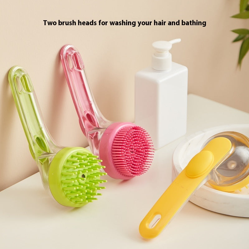 Dogs Cats Pets Brush Pet Bath Brush Cleaning Brushes Long Handle Shower Brush Pet Supplies Cat Dog Pet