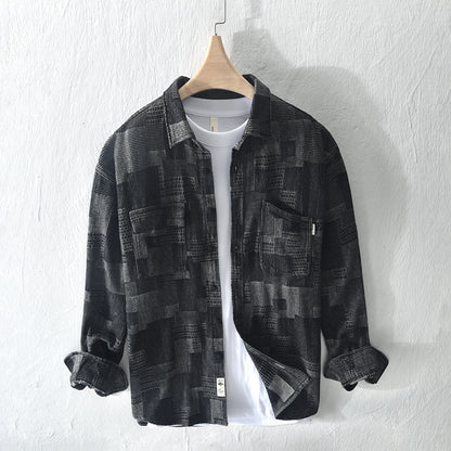 Fashion Loose Casual Men's Shirt Coat