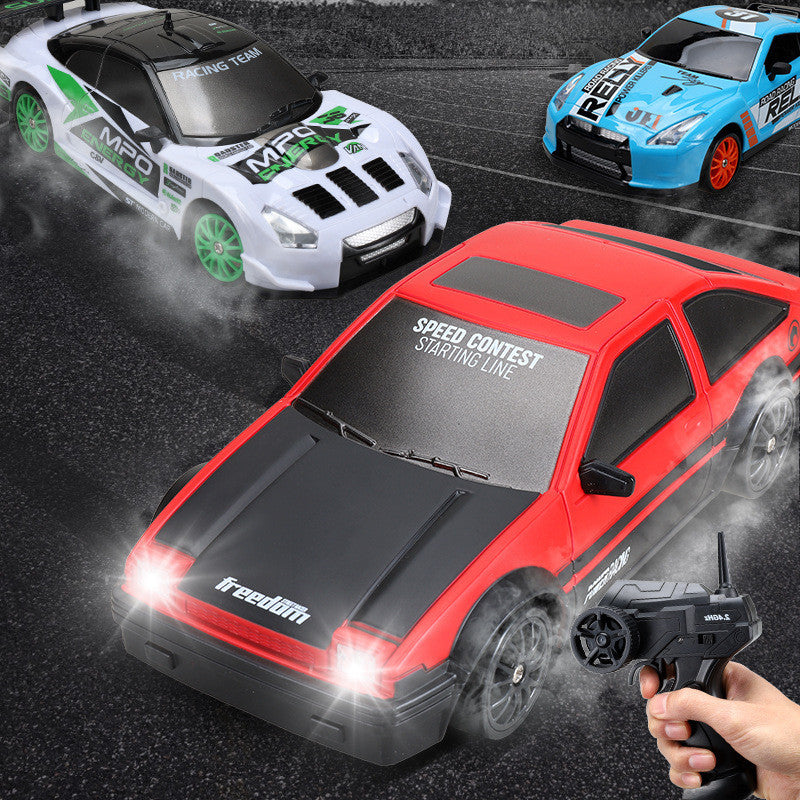 2.4G Drift Rc Car 4WD RC Drift Car Toy Remote Control GTR Model