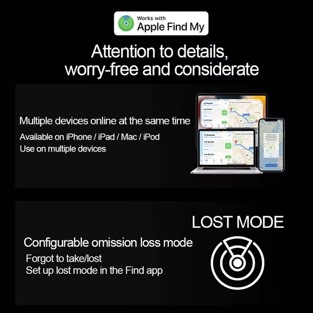 DROPPZZA Bluetooth GPS Tracker Smart Tag Airtag Work with Apple Find My APP Itag Locator Air Tags Pet Key Finder for Ios