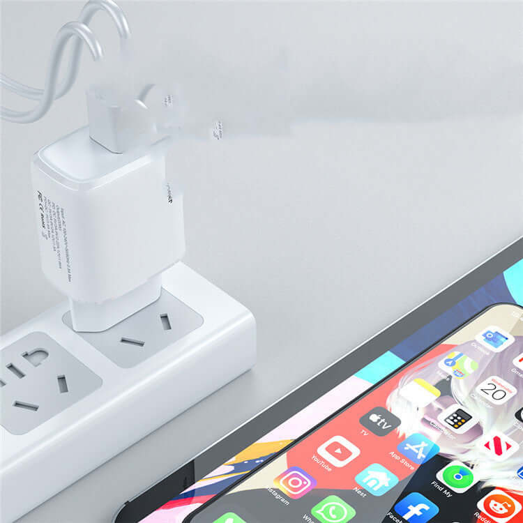 Fast Charging Mobile Phone Adapter | Compact, Durable & Efficient | DROPPZZA