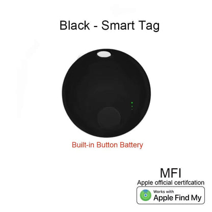  DROPPZZA Bluetooth GPS Tracker Smart Tag Airtag Work with Apple Find My APP Itag Locator Air Tags Pet Key Finder for Ios